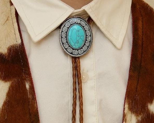 Kids Turquoise Bolo Tie
