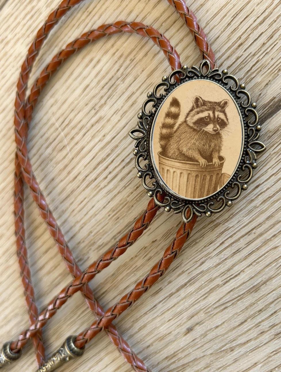 Trash Panda Bolo Tie