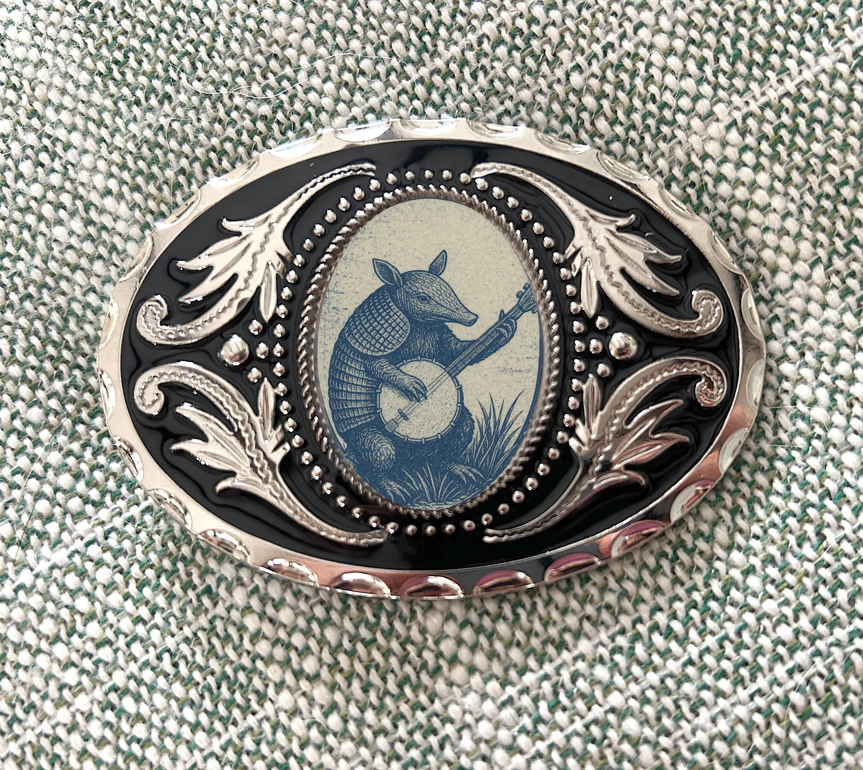 Armadillo Belt Buckle