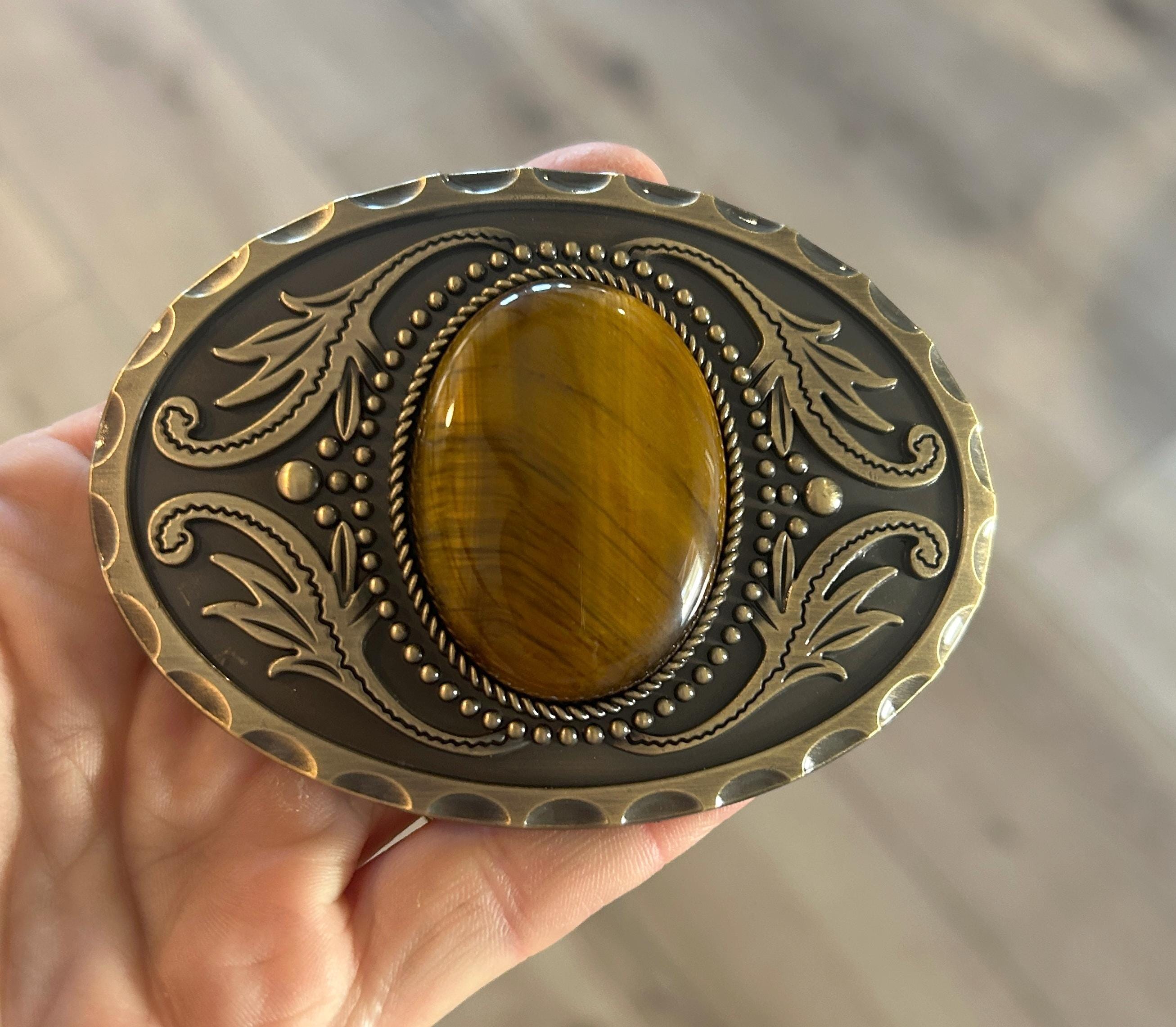 Tigers Eye Belt Buckle