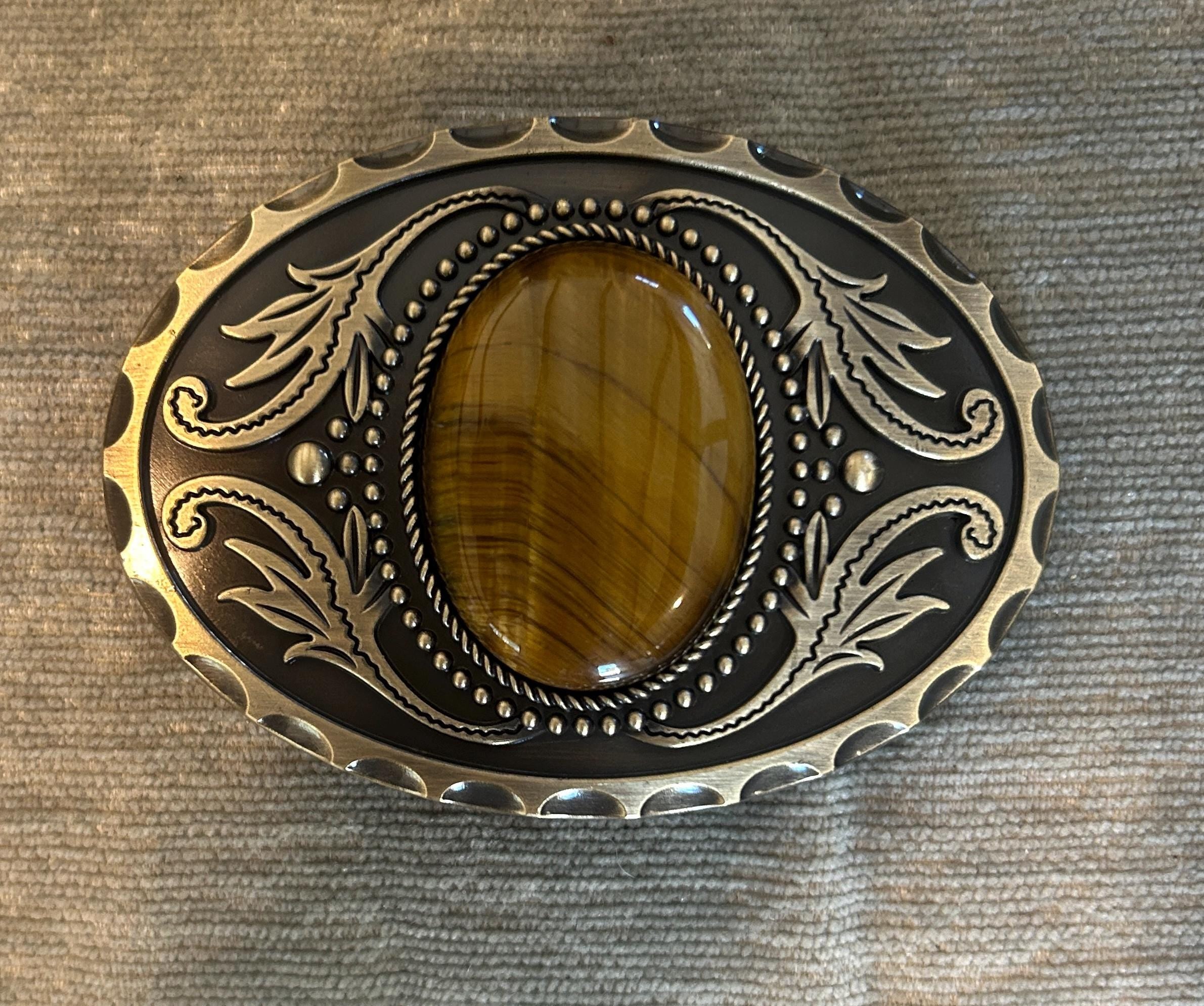 Tigers Eye Belt Buckle