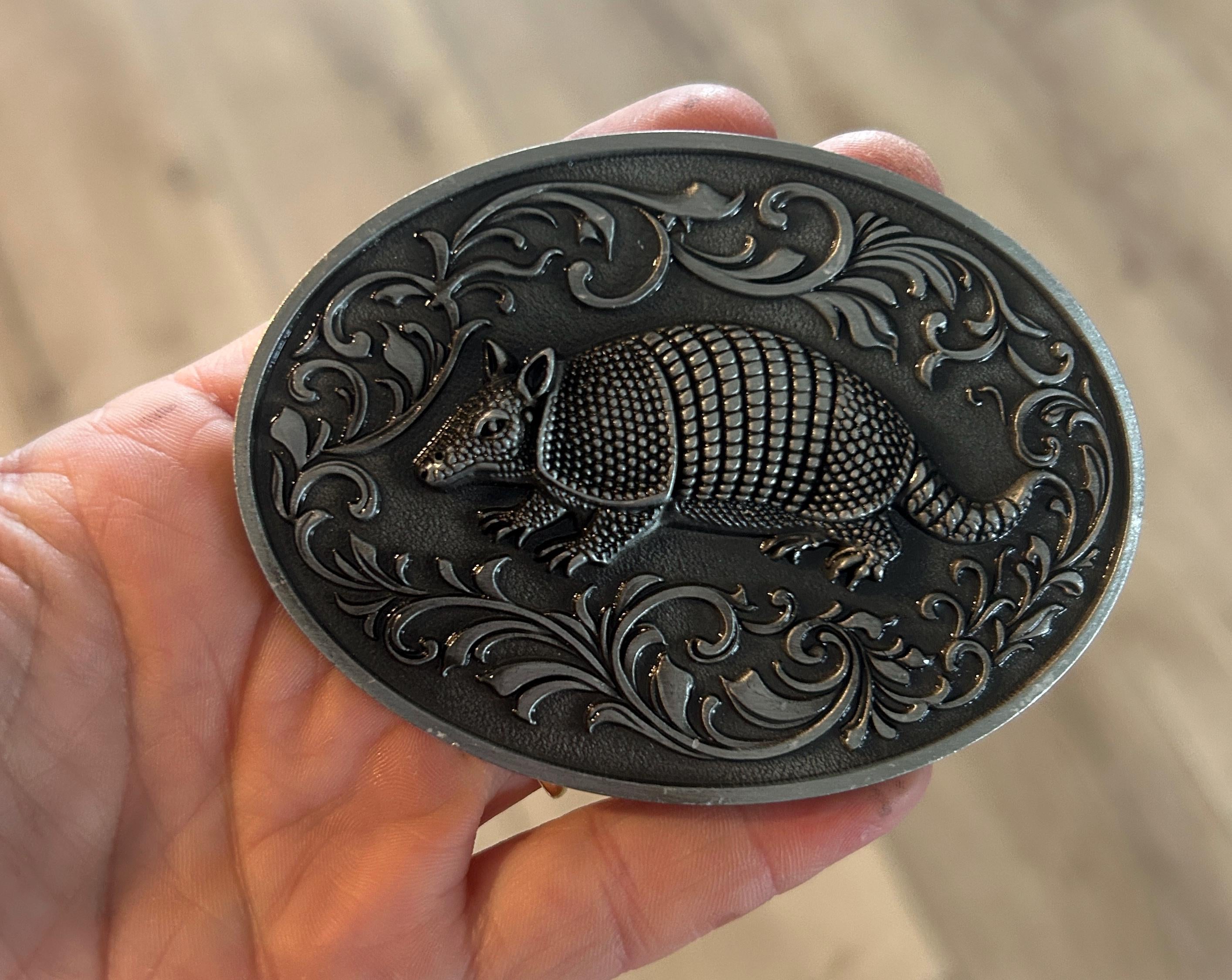 Armadillo Belt Buckle