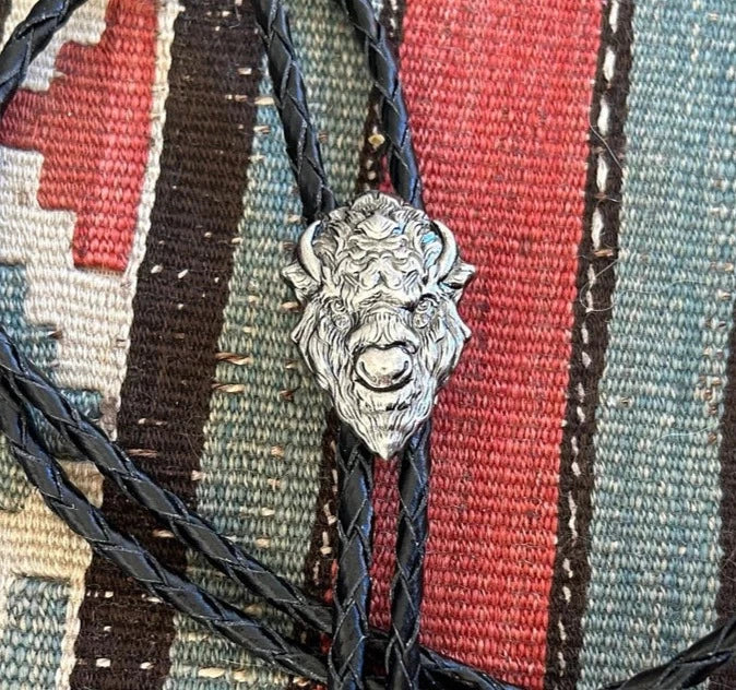 Bison Bolo Tie