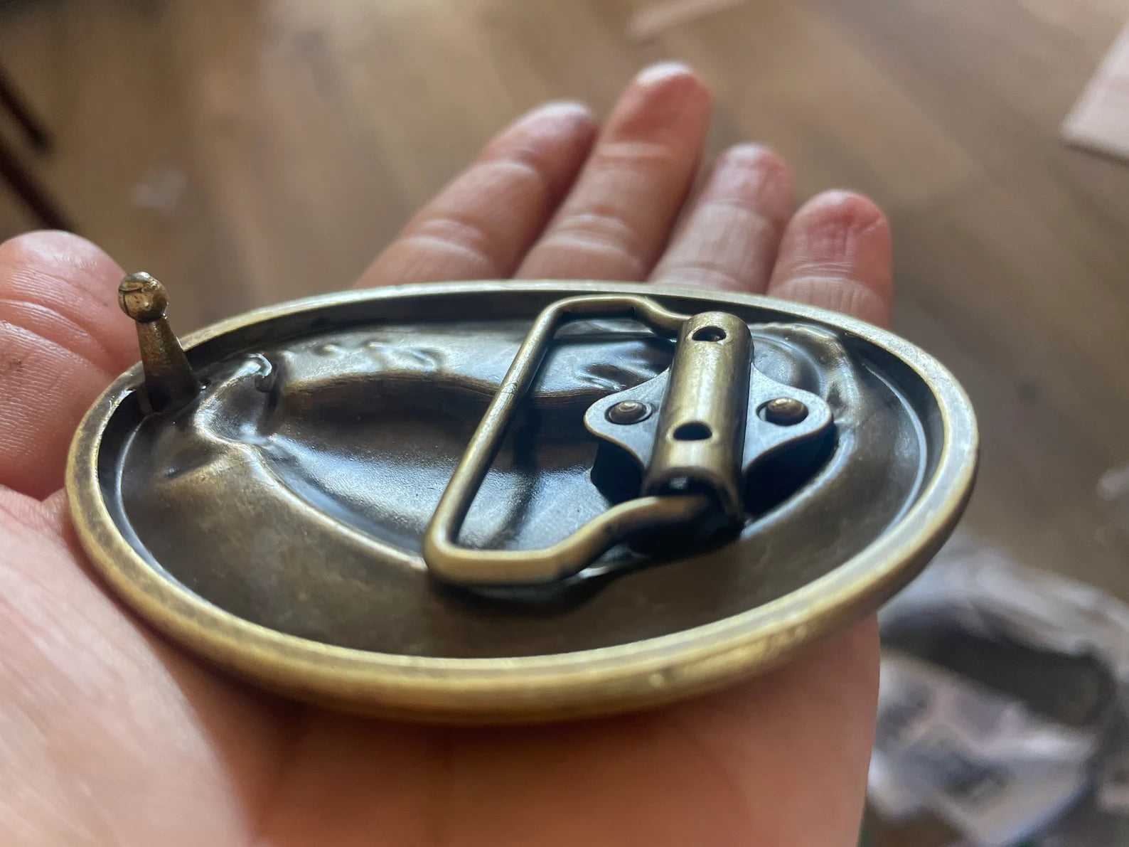 Armadillo Belt Buckle