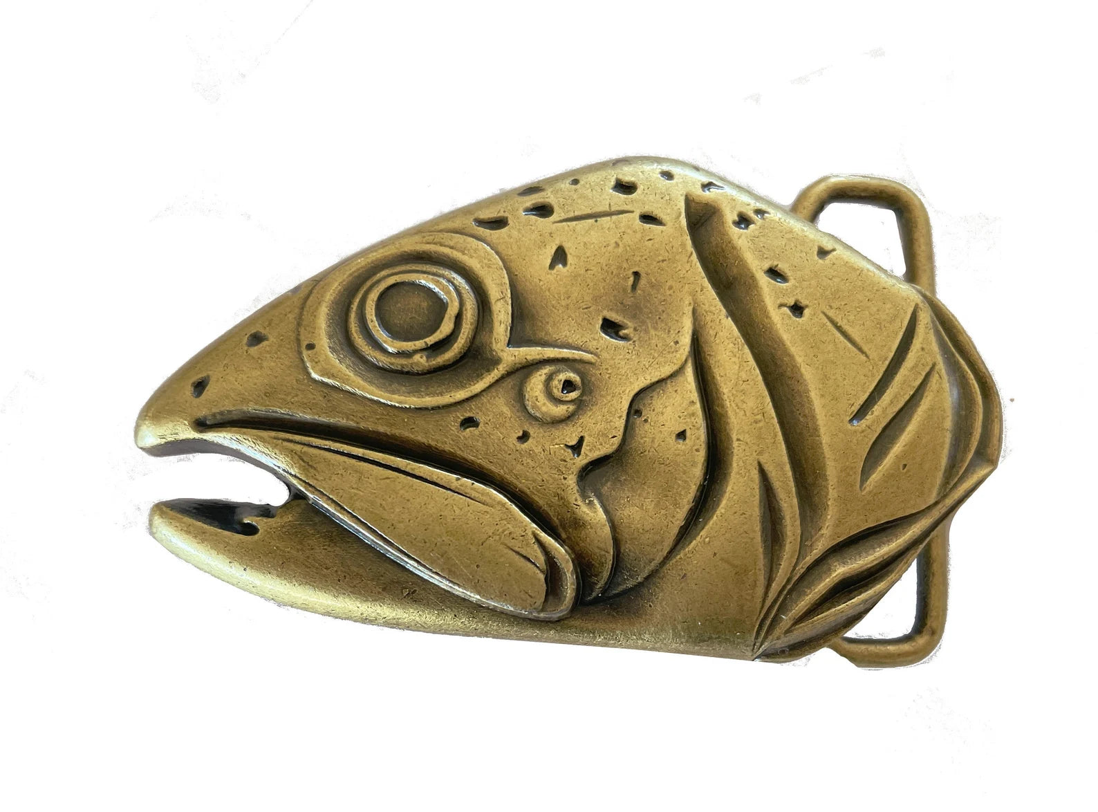 Salmon Head Belt Buckle