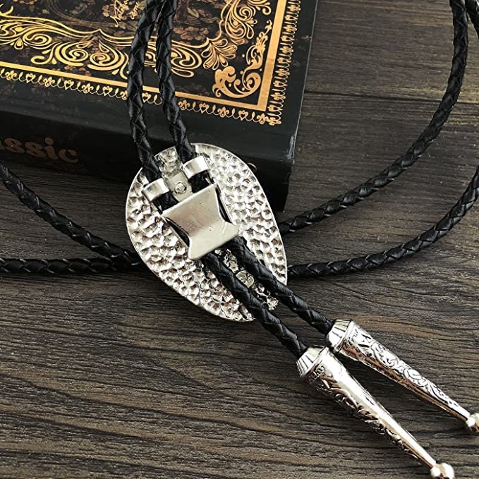 Teardrop Turquoise Bolo Tie