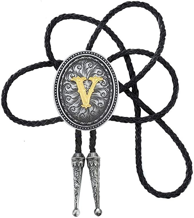 Initial Bolo Tie