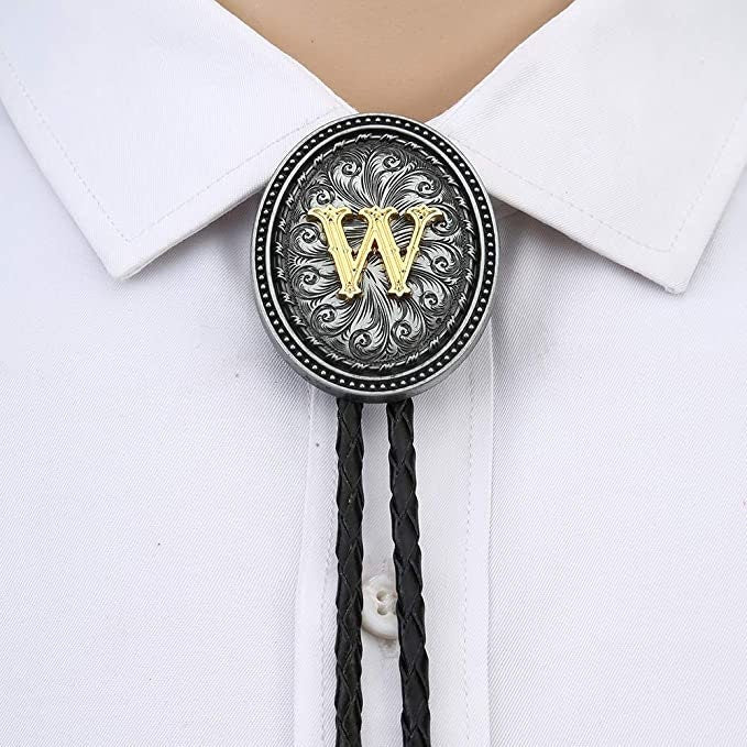 Initial Bolo Tie