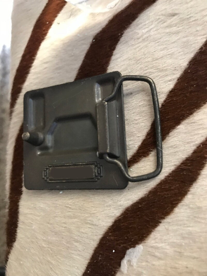 Vintage Jeep Wrangler Belt Buckle