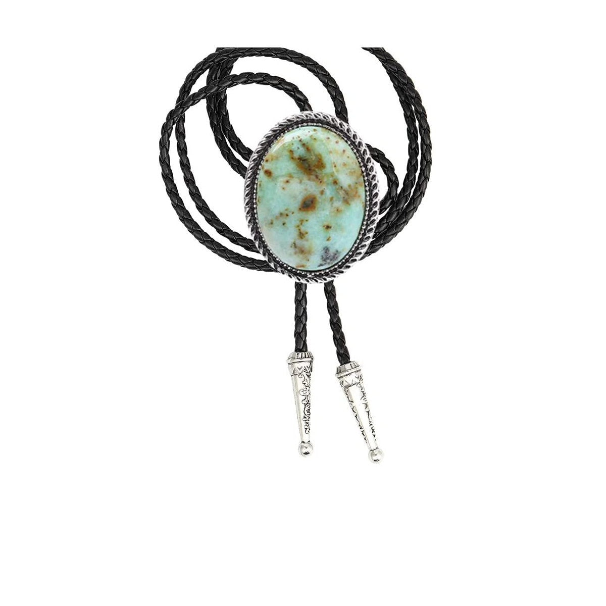 Flecked Agate Bolo Tie