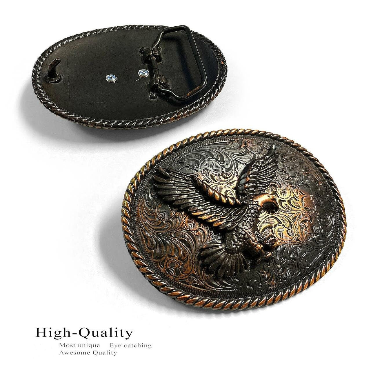Bronze Eagle Belt Buckle
