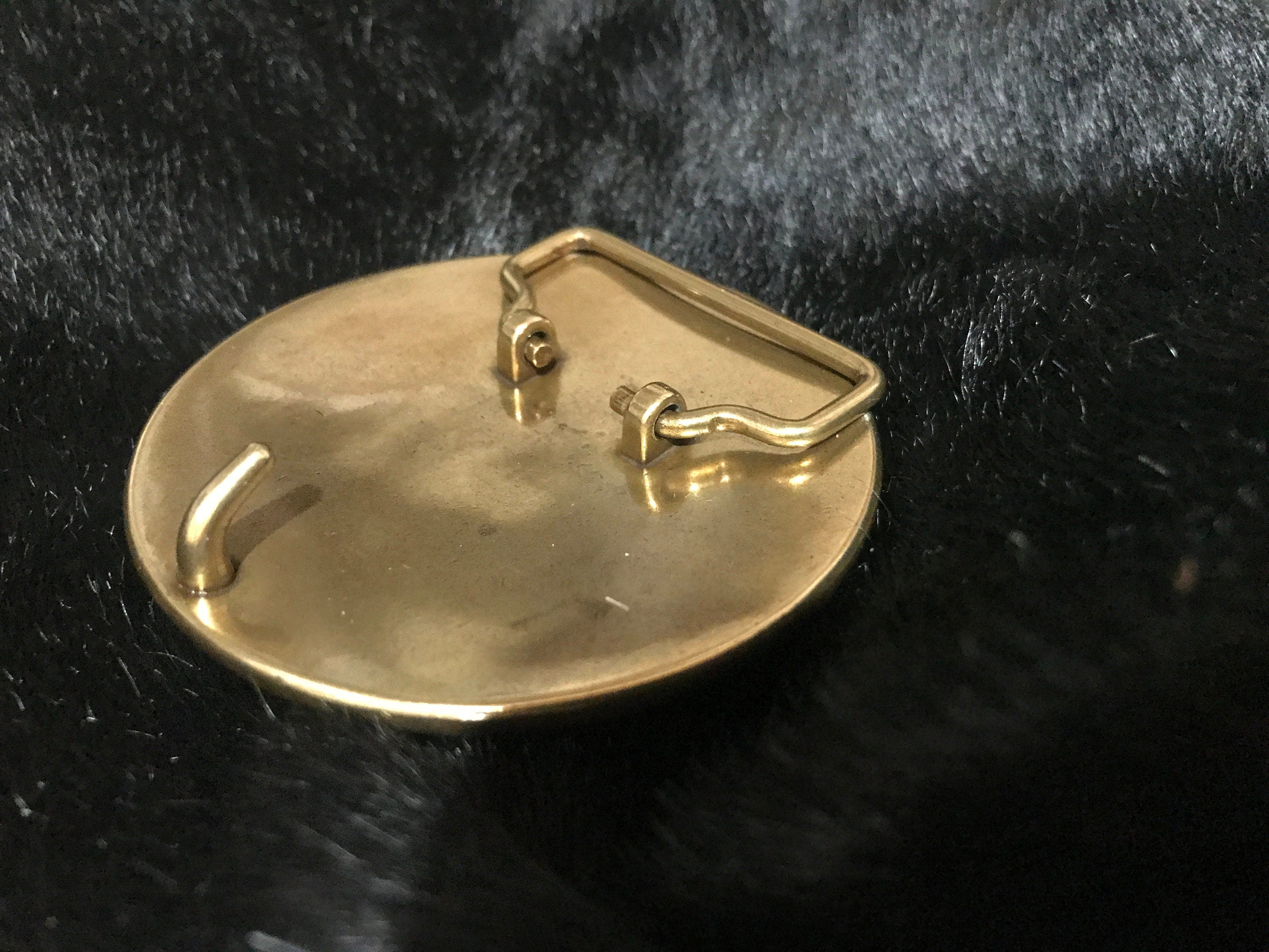 Golden Sun Belt Buckle