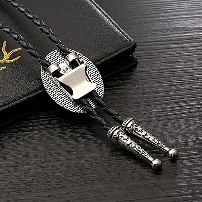 Southwestern Green Stone Bolo Tie