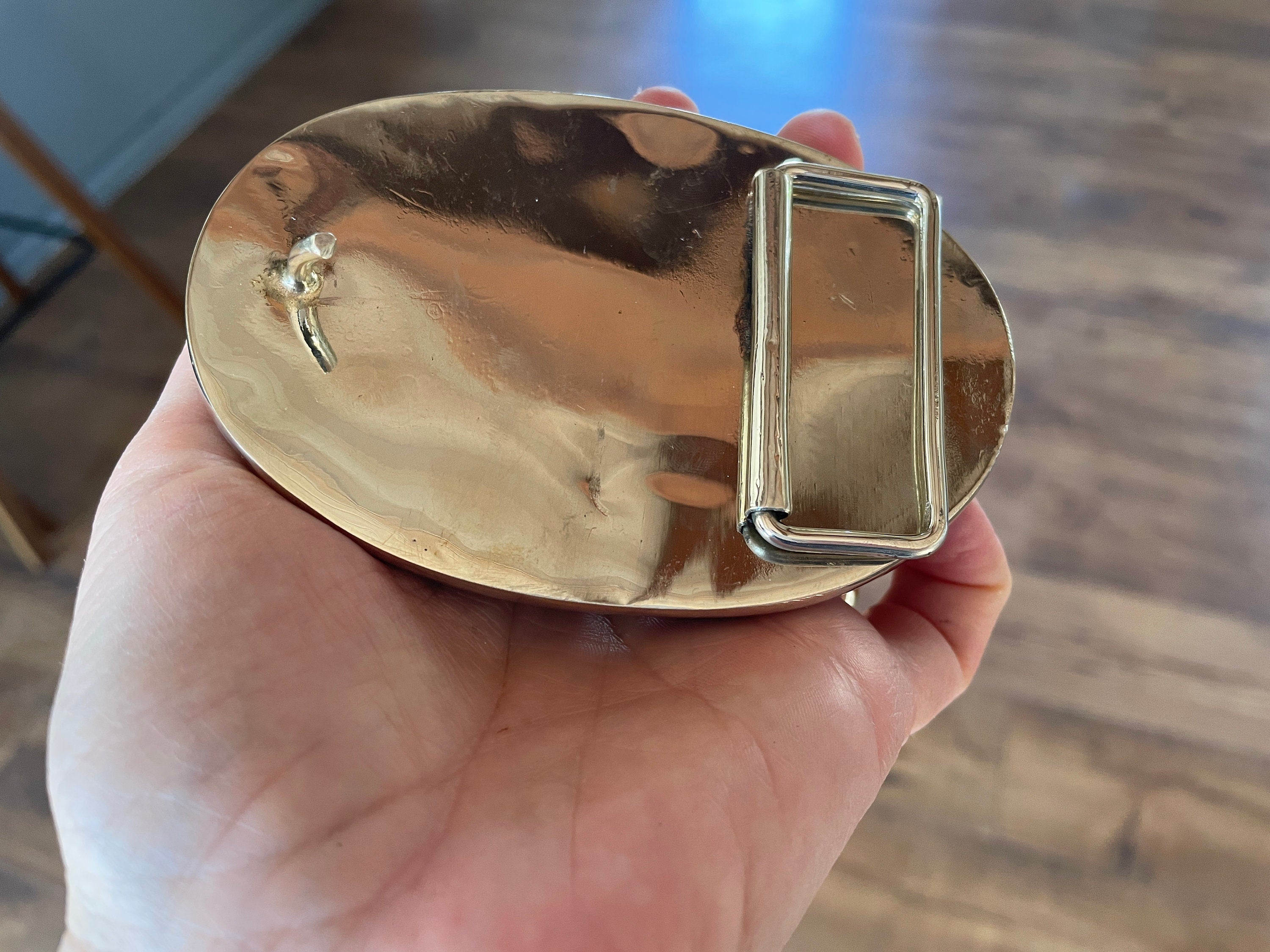 Real Encased Scorpion Belt Buckle