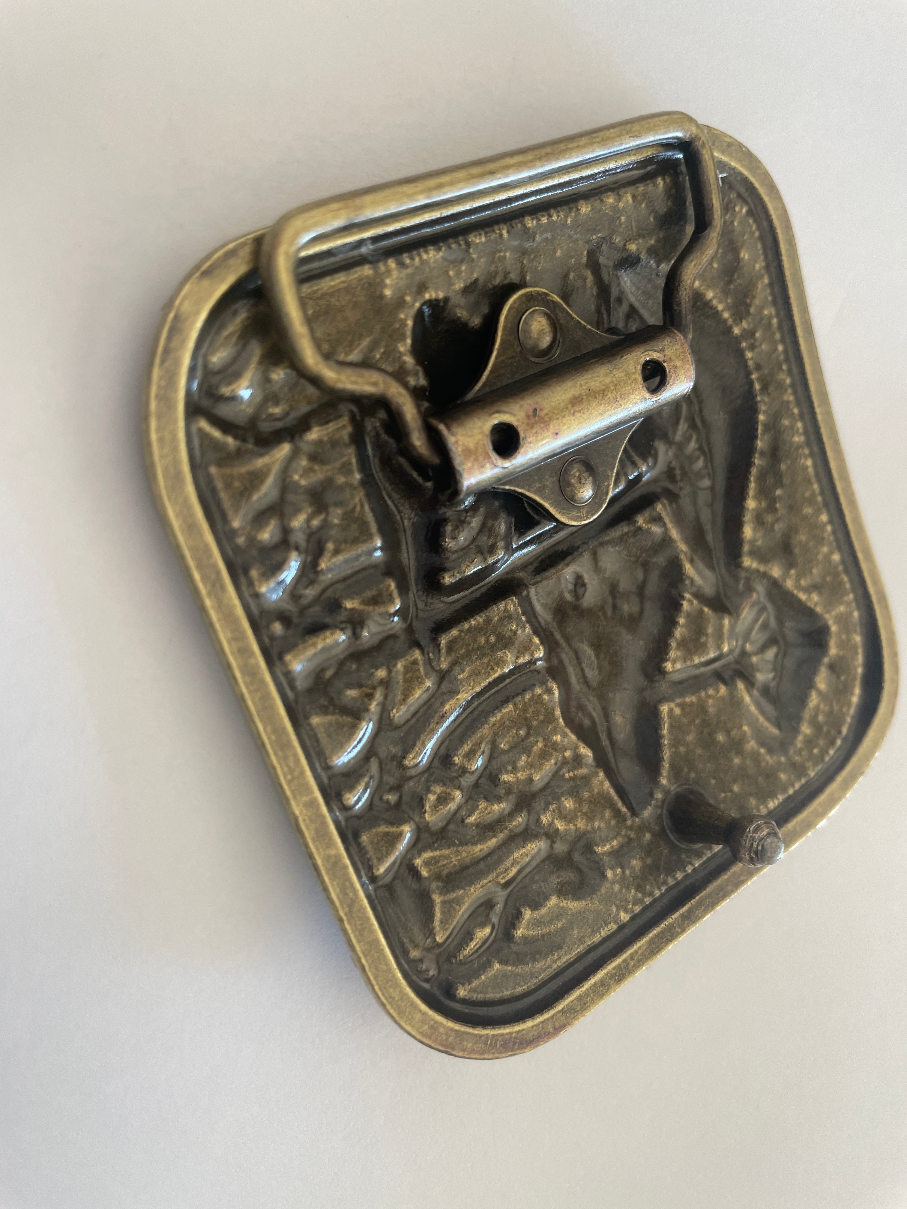 Brass Mushroom Buckle