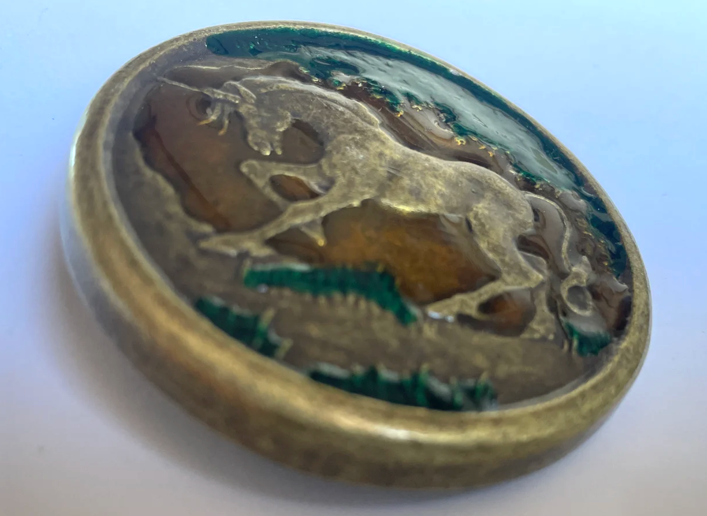 Mystical Unicorn Belt Buckle