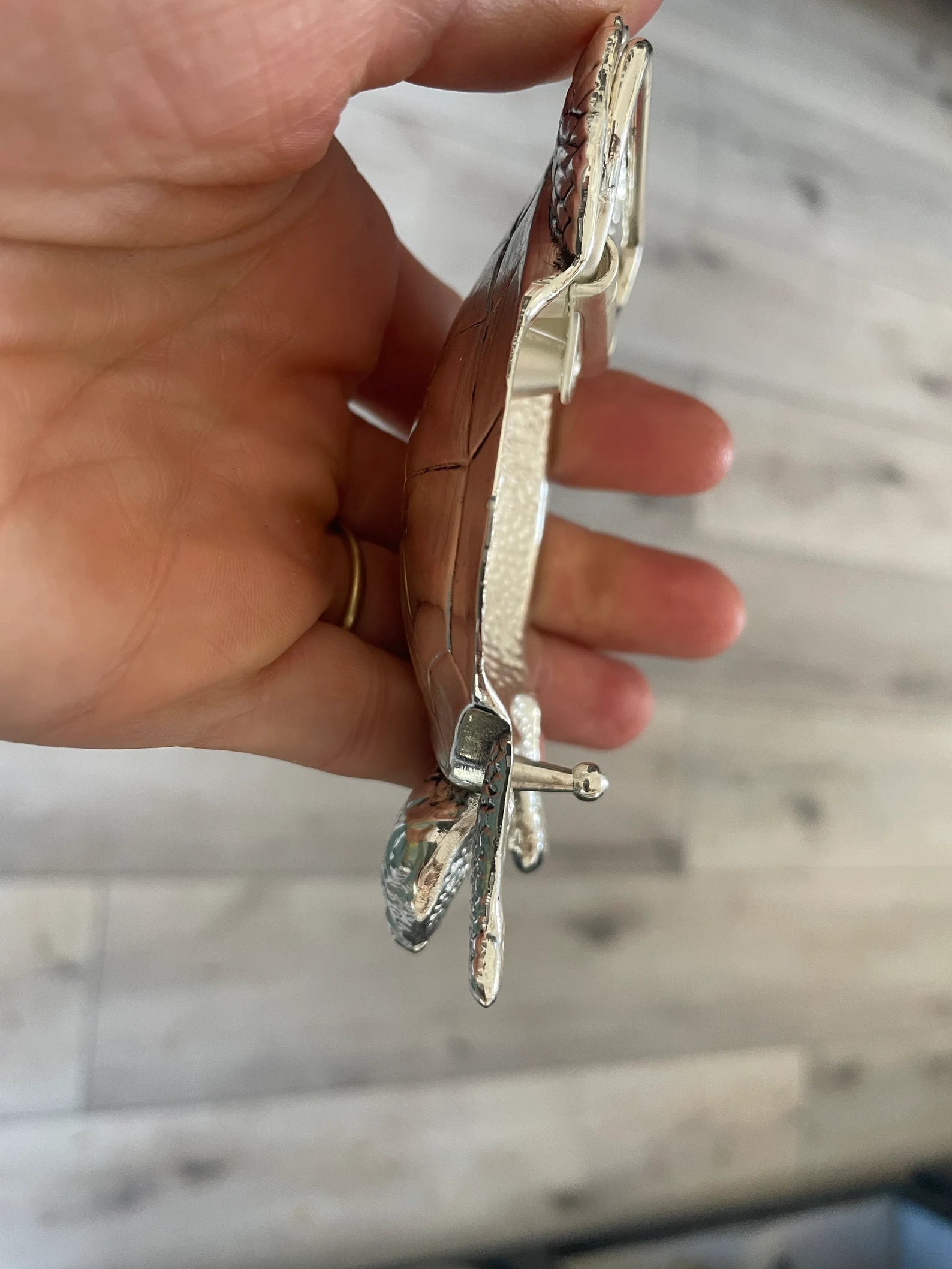 Handmade Sea Turtle Belt Buckle