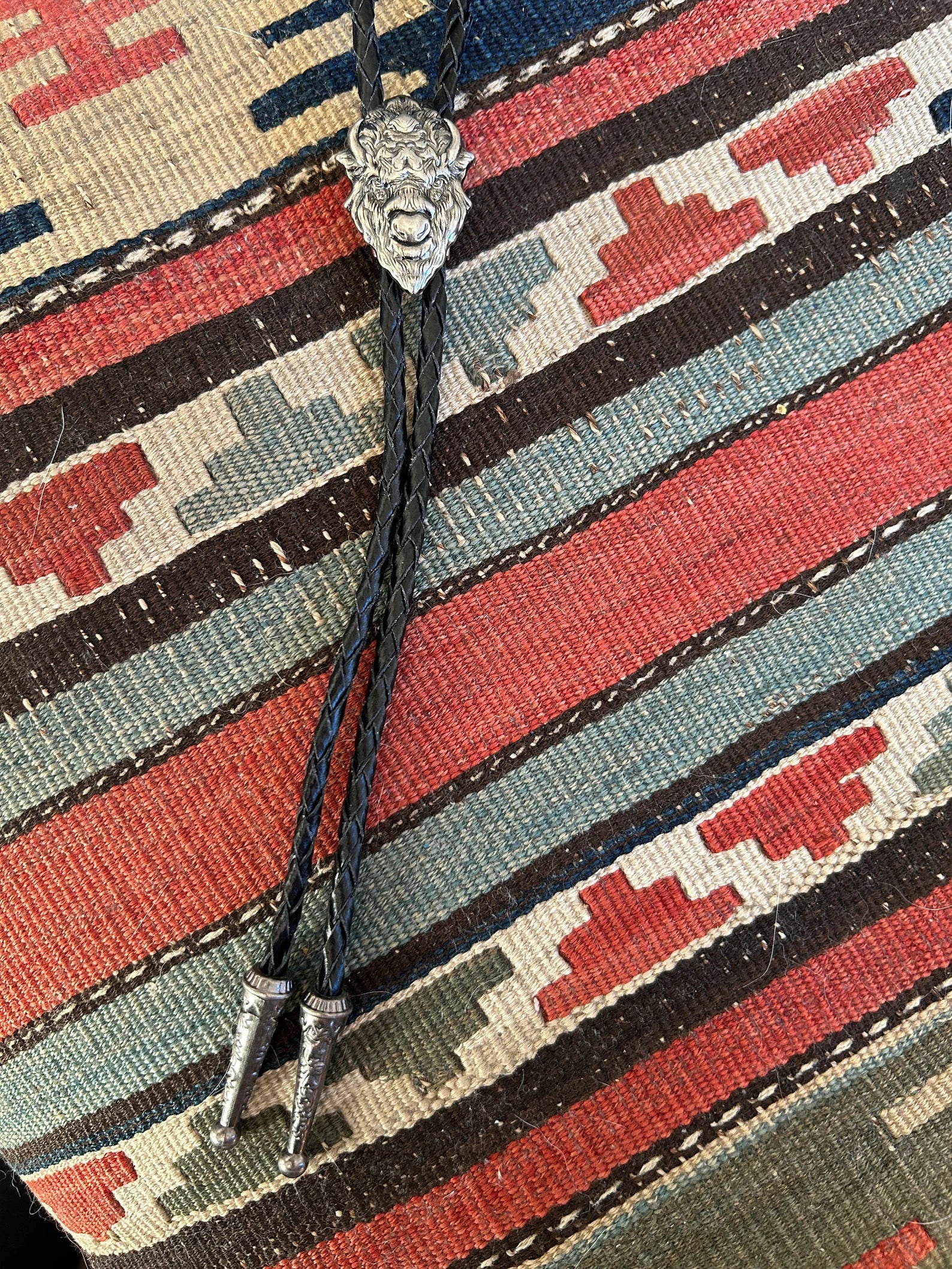 Bison Bolo Tie