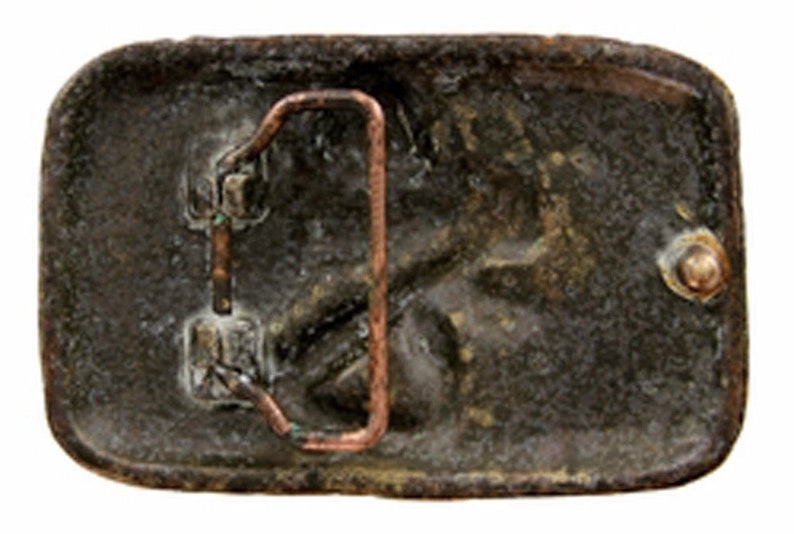 Copper Octopus Belt Buckle