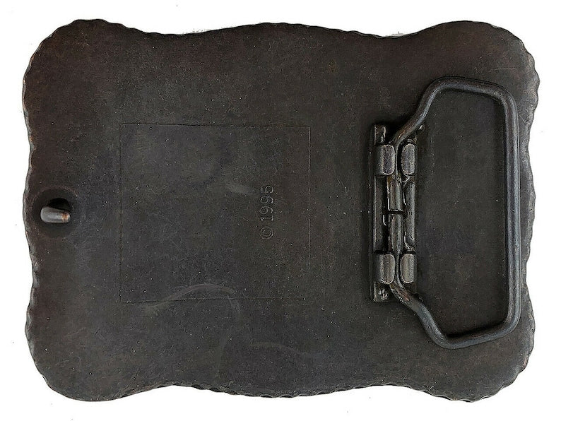 Copper Steer Belt Buckle