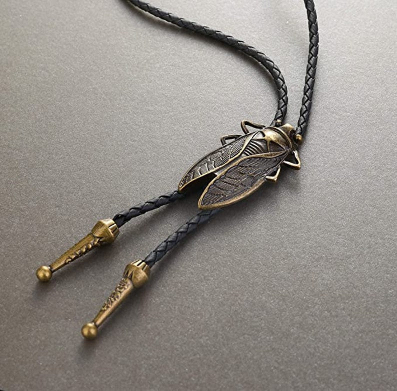 Cicada Bolo Tie