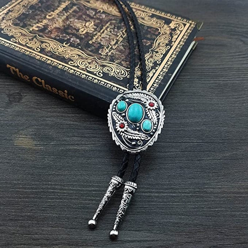 Turquoise Trio Bolo Tie