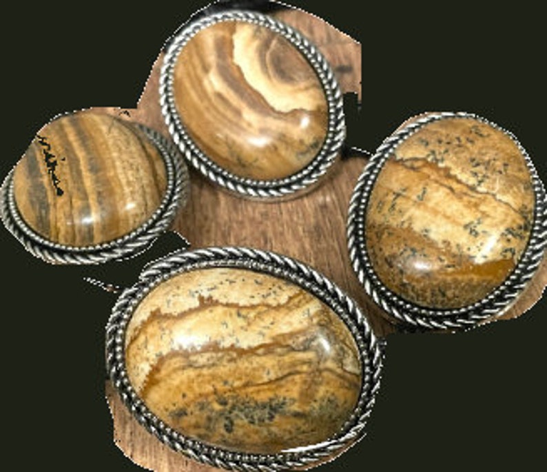 Southwestern Jasper Bolo Tie