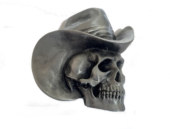 Cowboy Skull Belt Buckle