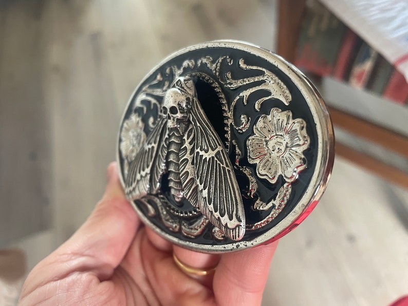 Dead Moth Belt Buckle