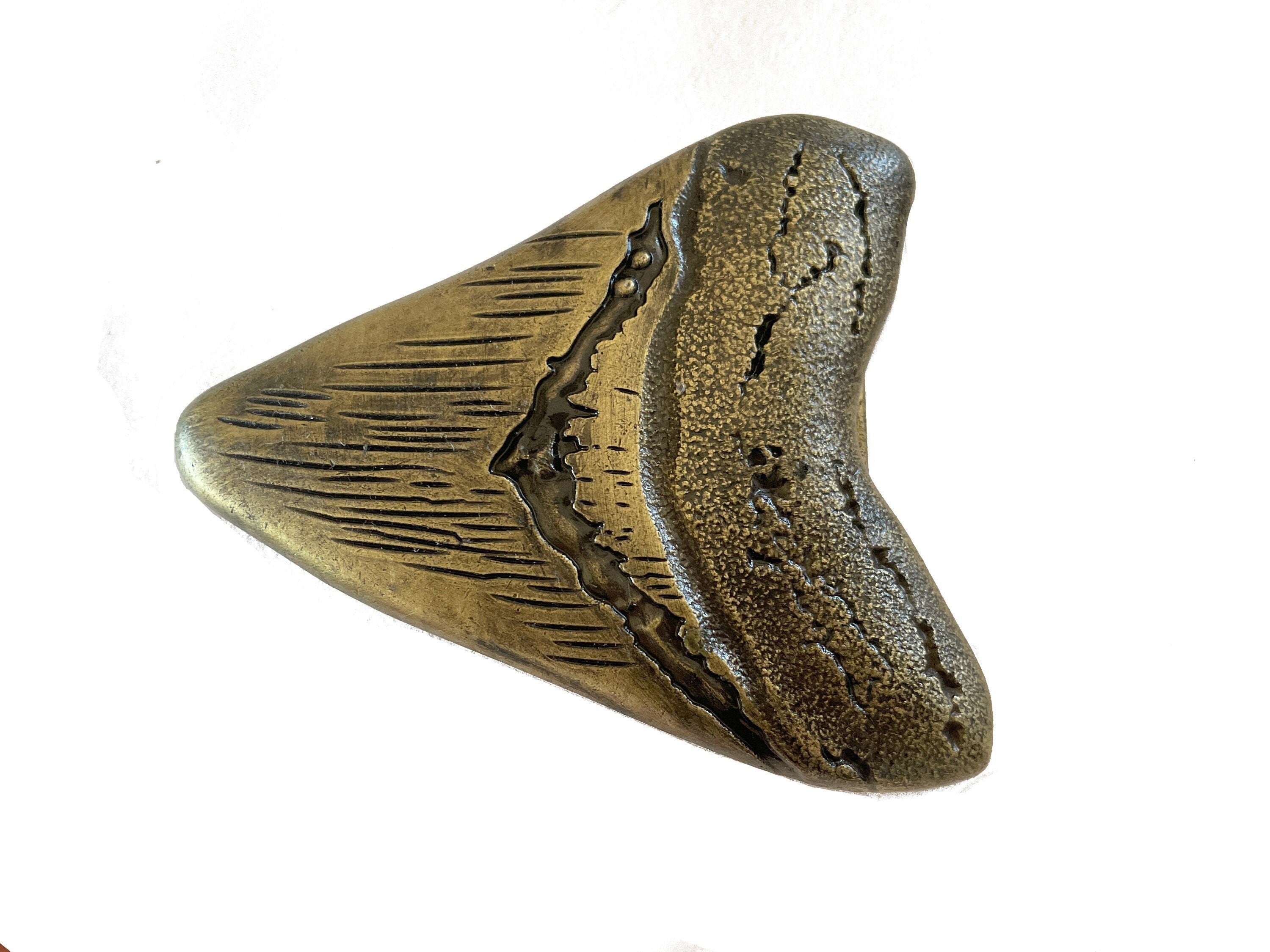 Large Megalodon Belt Buckle