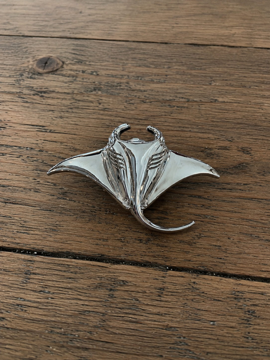 Manta Ray Belt Buckle