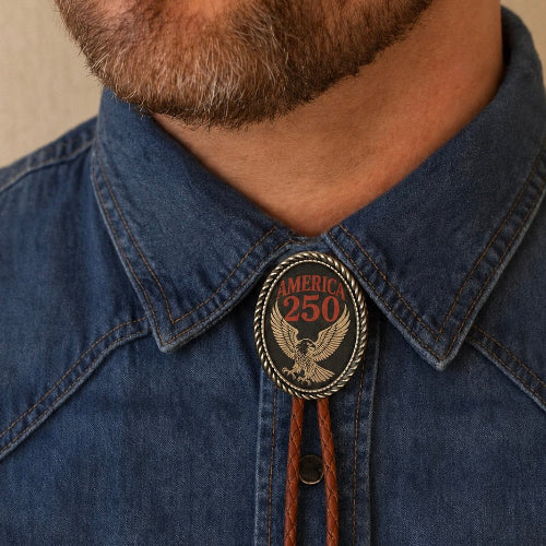 America's Birthday Bolo Tie