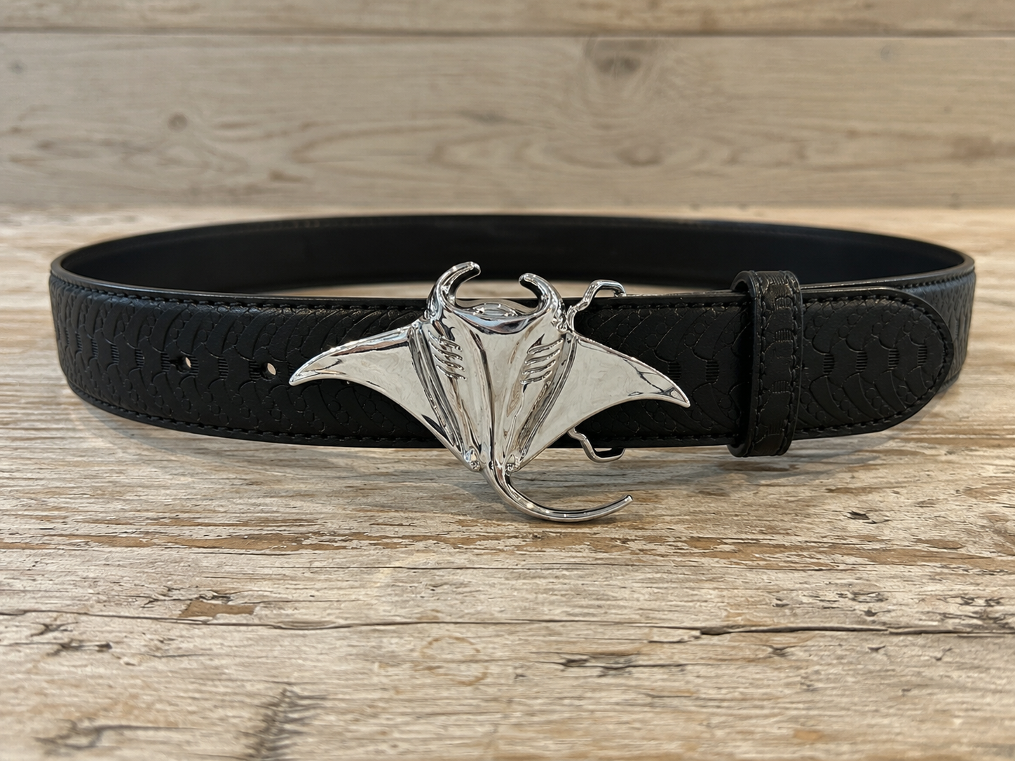 Manta Ray Belt Buckle