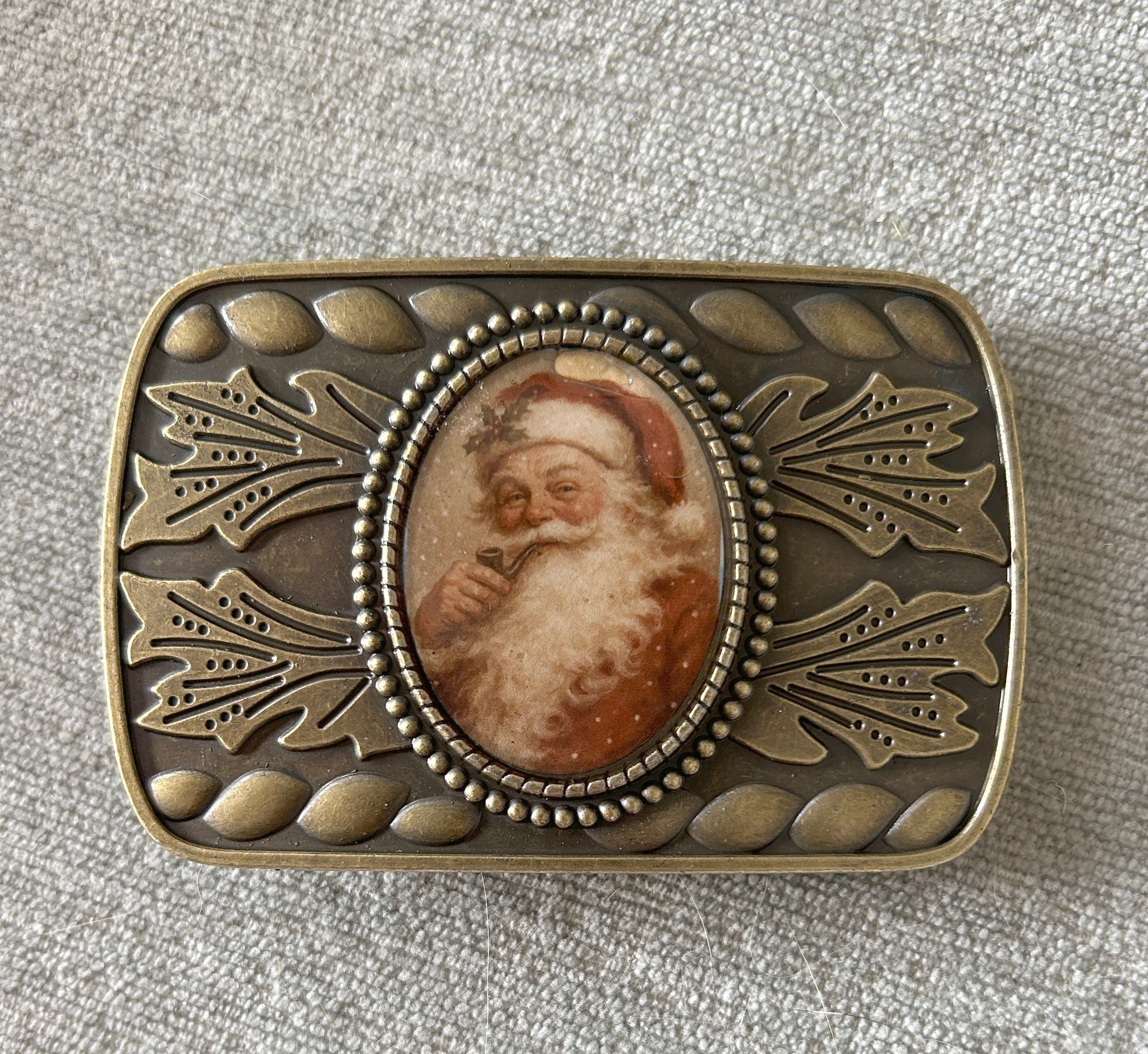 Santa Claus Belt Buckle