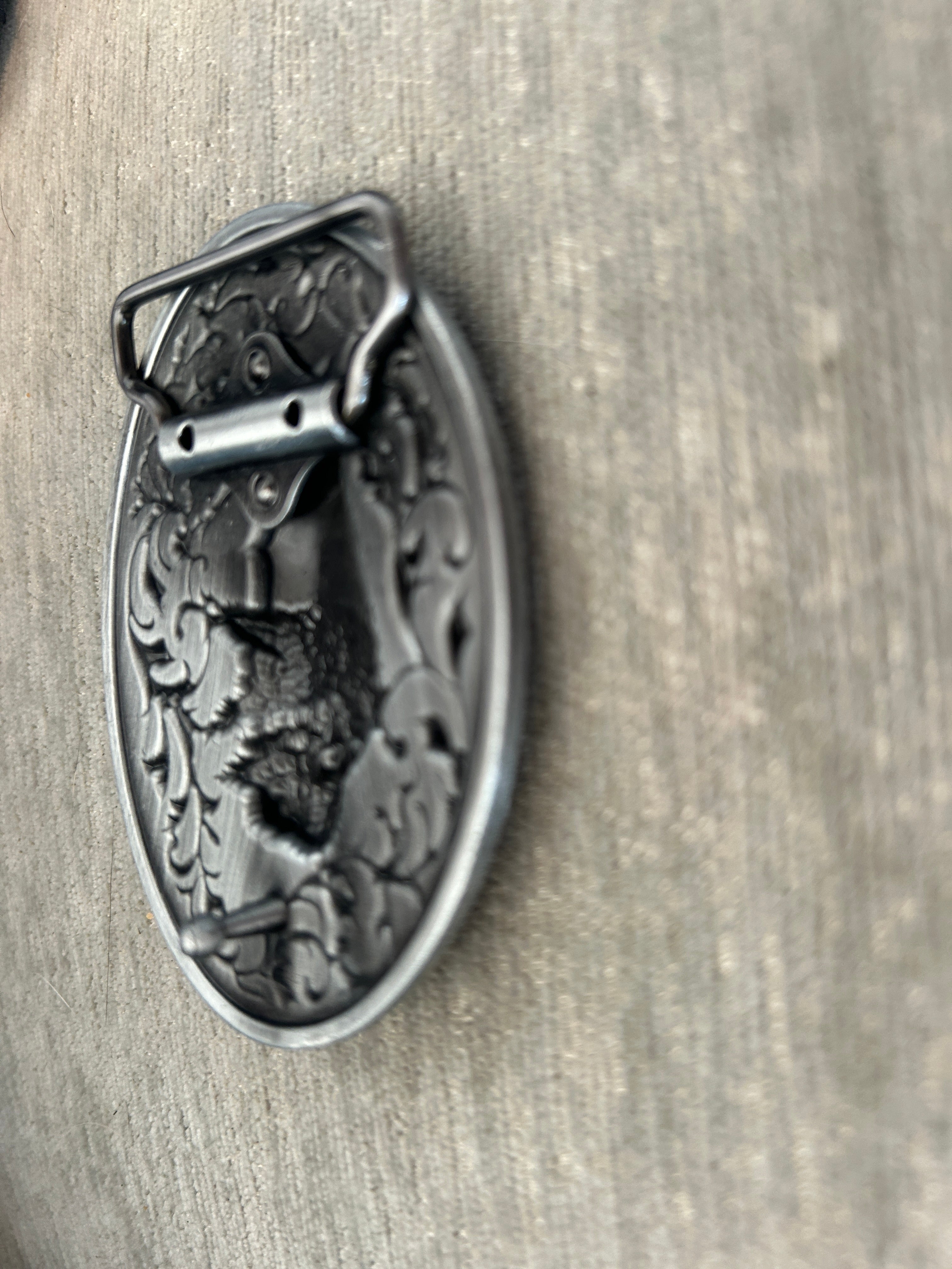 Western Buffalo Belt Buckle