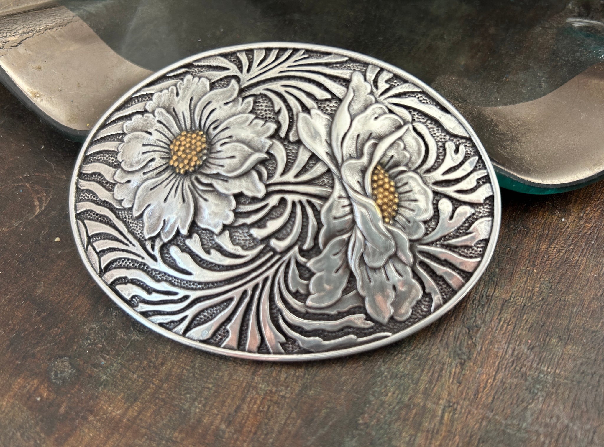 Sunflower Belt Buckle