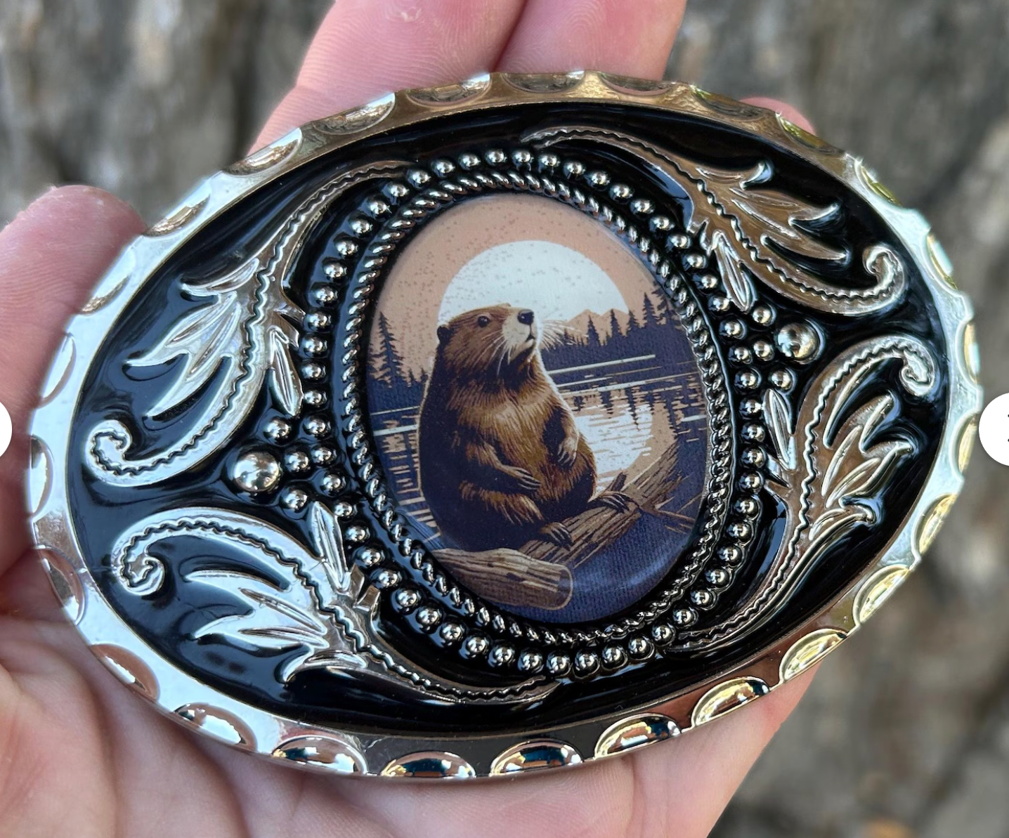 Beaver Belt Buckle