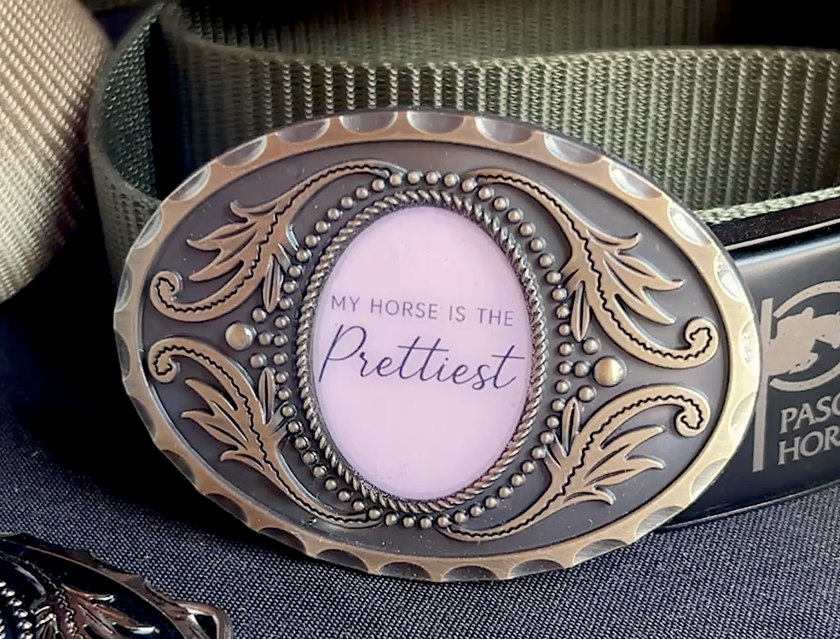 My Horse is the Prettiest Buckle