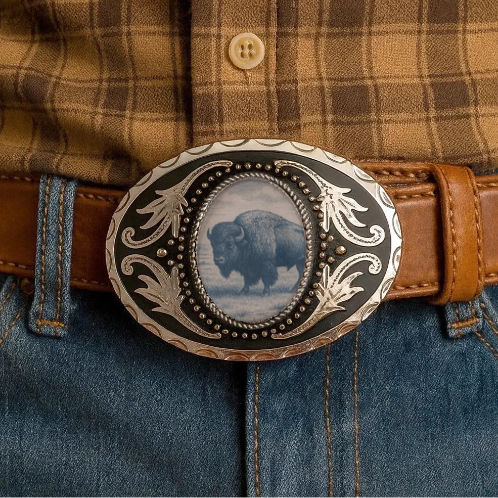 American Buffalo Belt Buckle