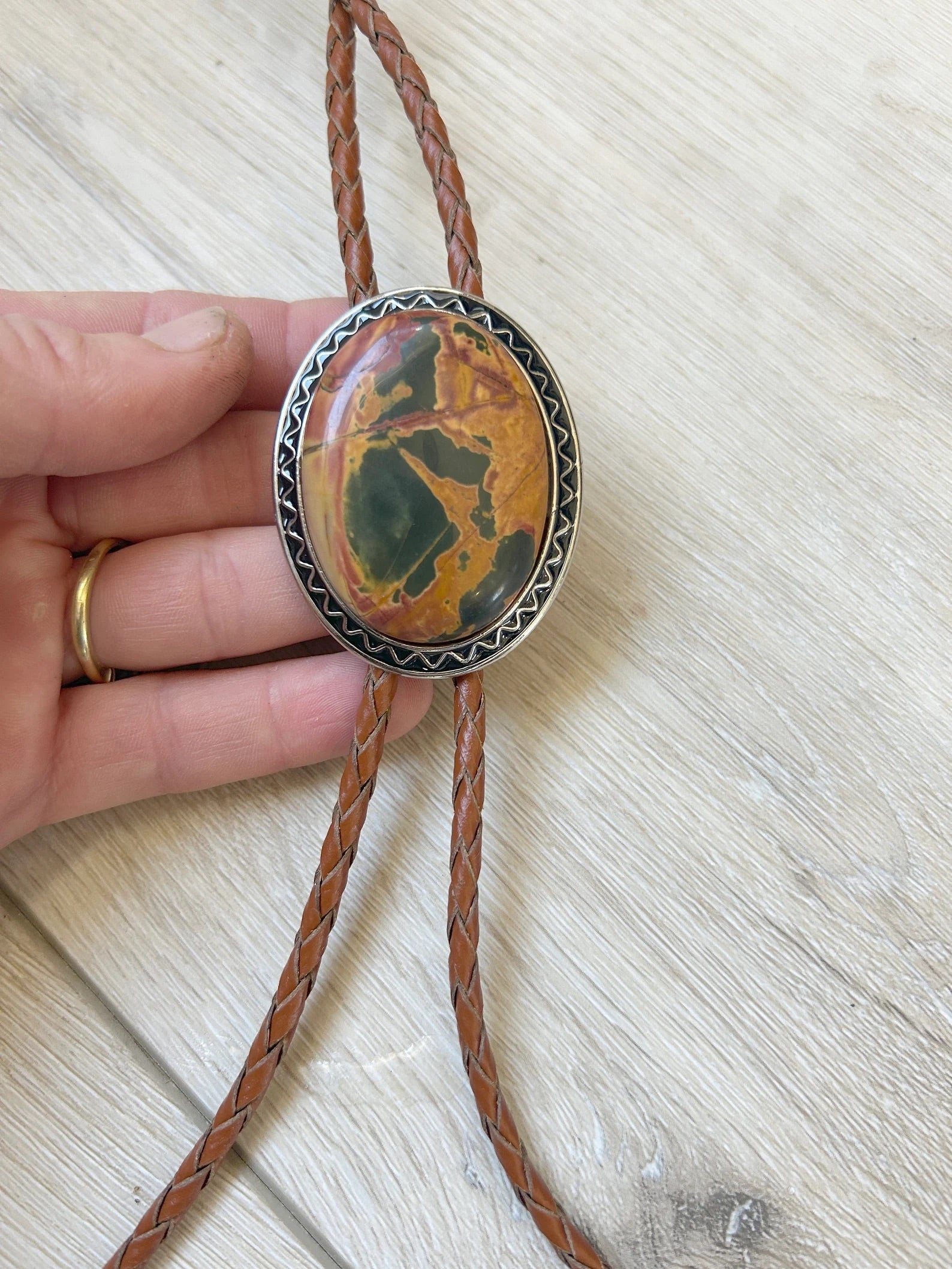 Picasso Jasper Bolo Tie