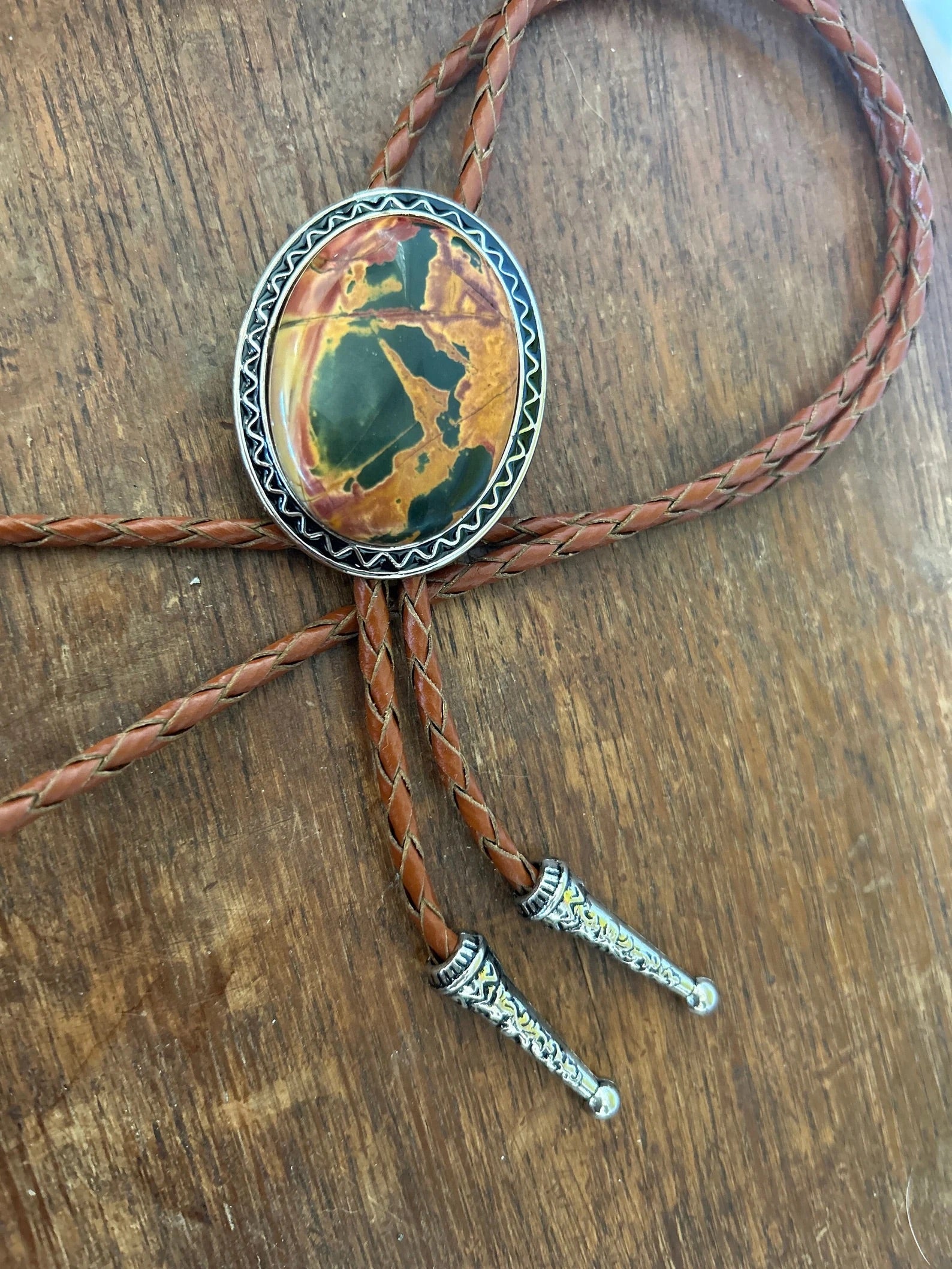 Picasso Jasper Bolo Tie