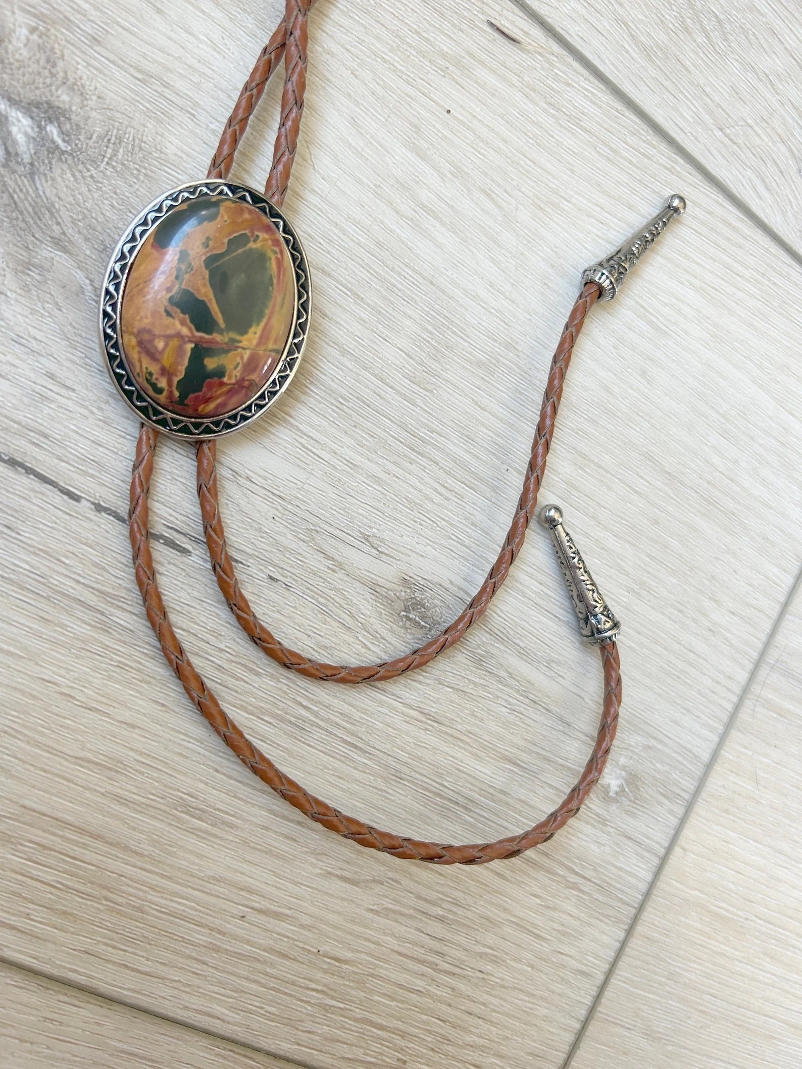 Picasso Jasper Bolo Tie