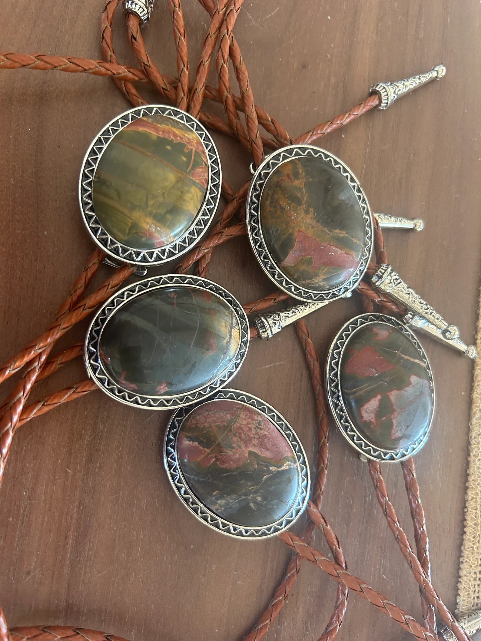 Picasso Jasper Bolo Tie