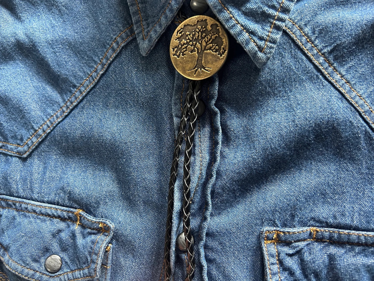 Oak Tree Bolo Tie