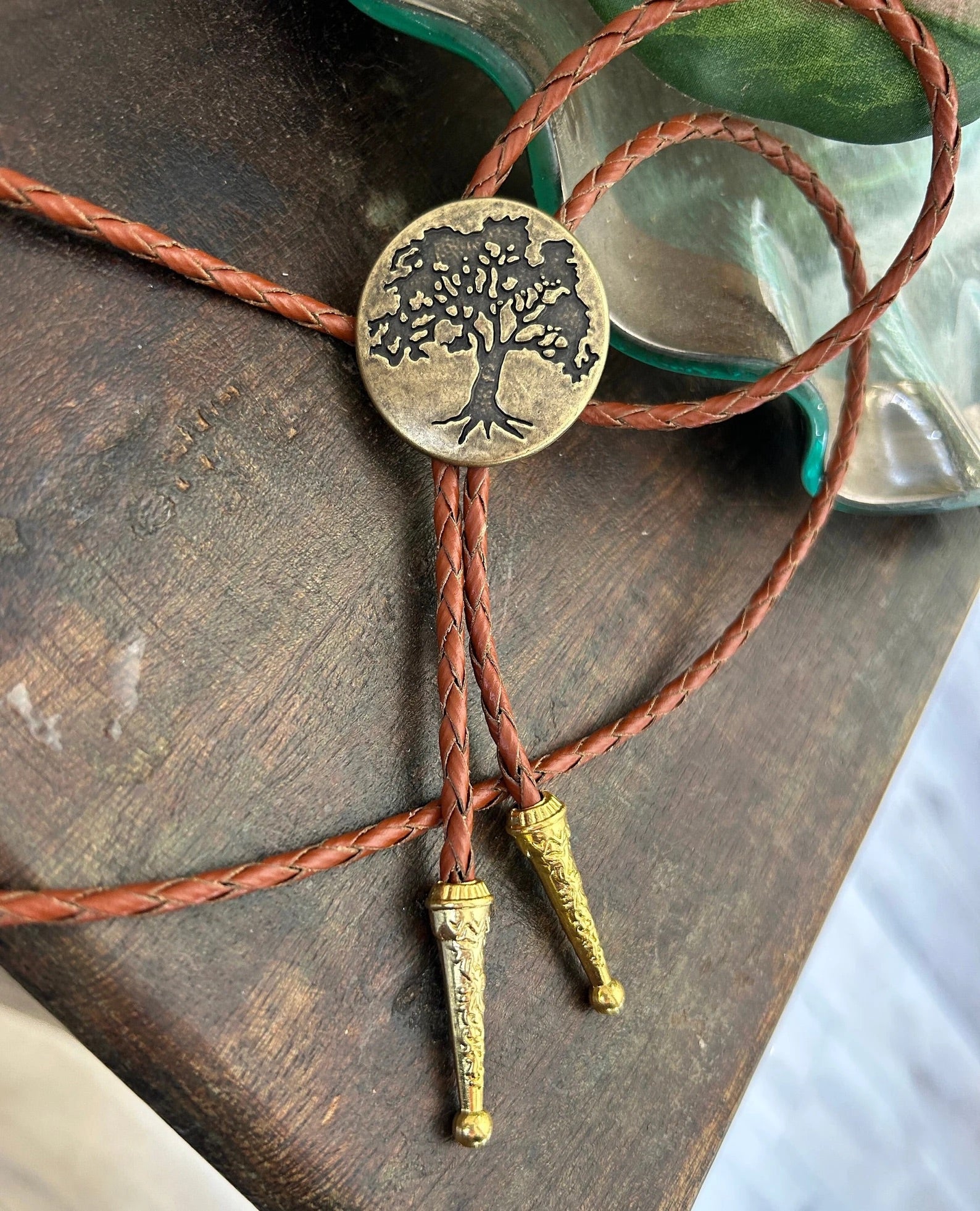 Oak Tree Bolo Tie