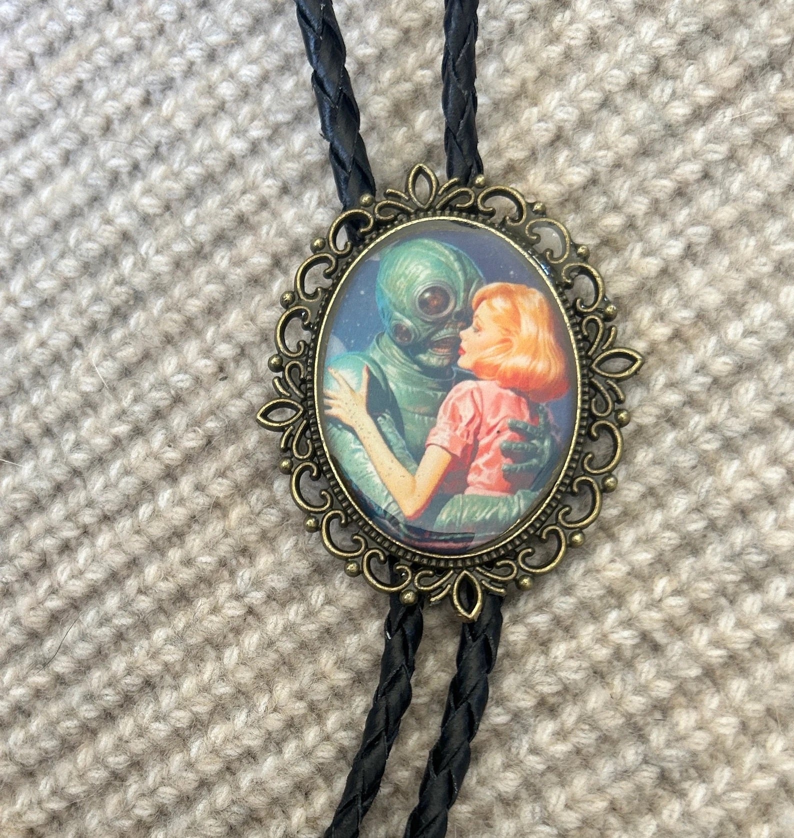 Alien Love Bolo Tie