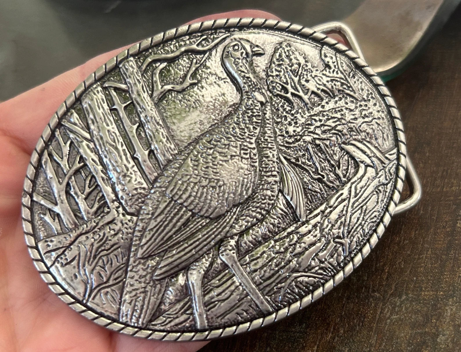 Turkey Belt Buckle