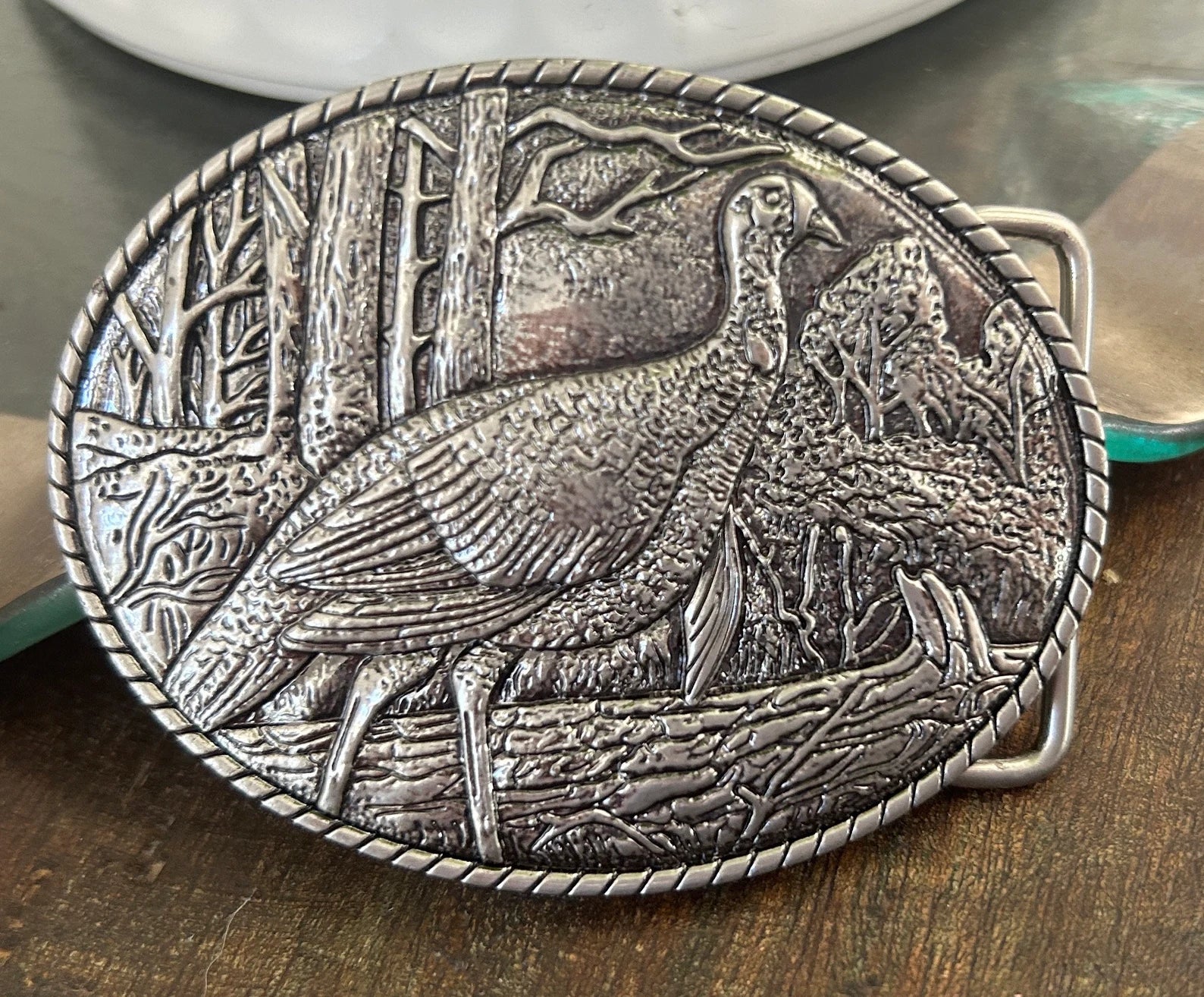 Turkey Belt Buckle