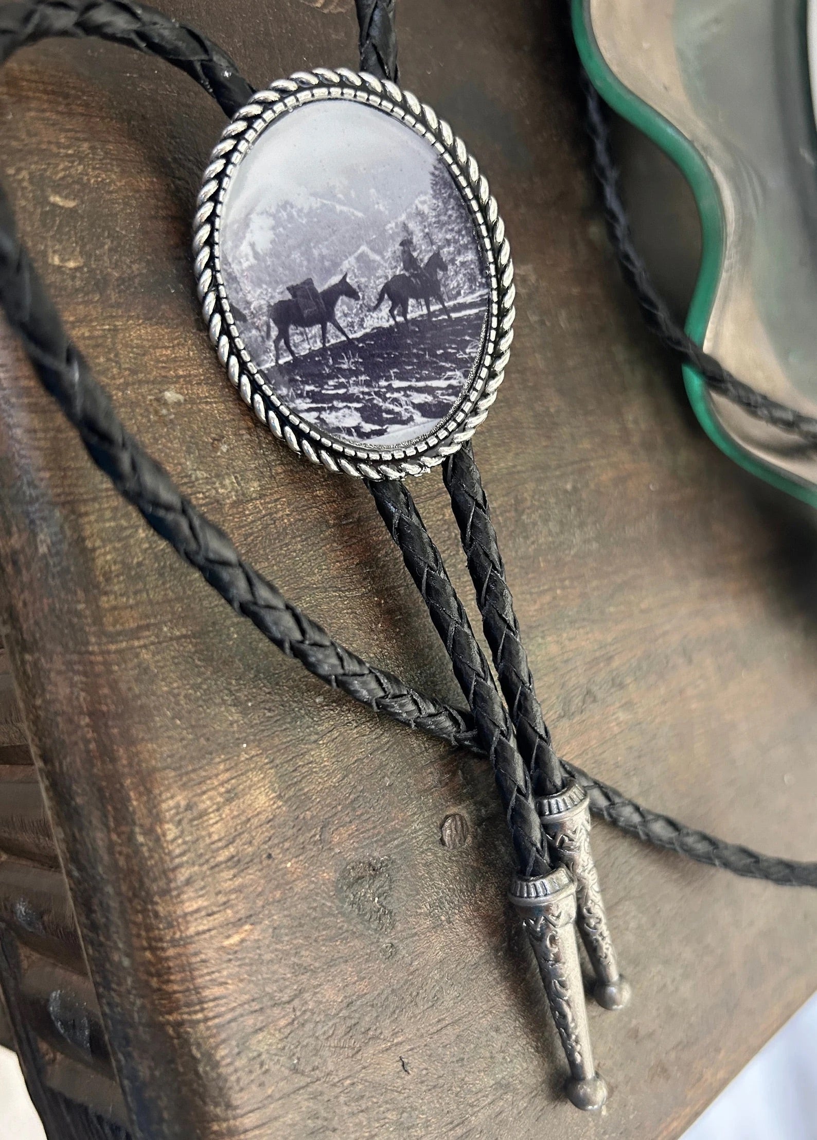 Mules Pack Trip Bolo Tie