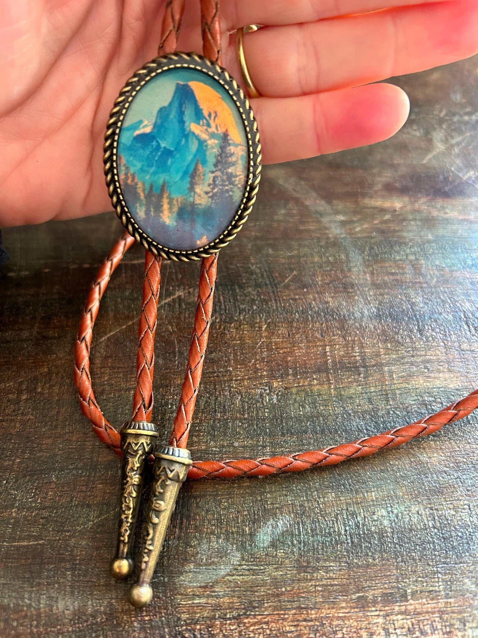 Yosemite Half Dome Bolo Tie